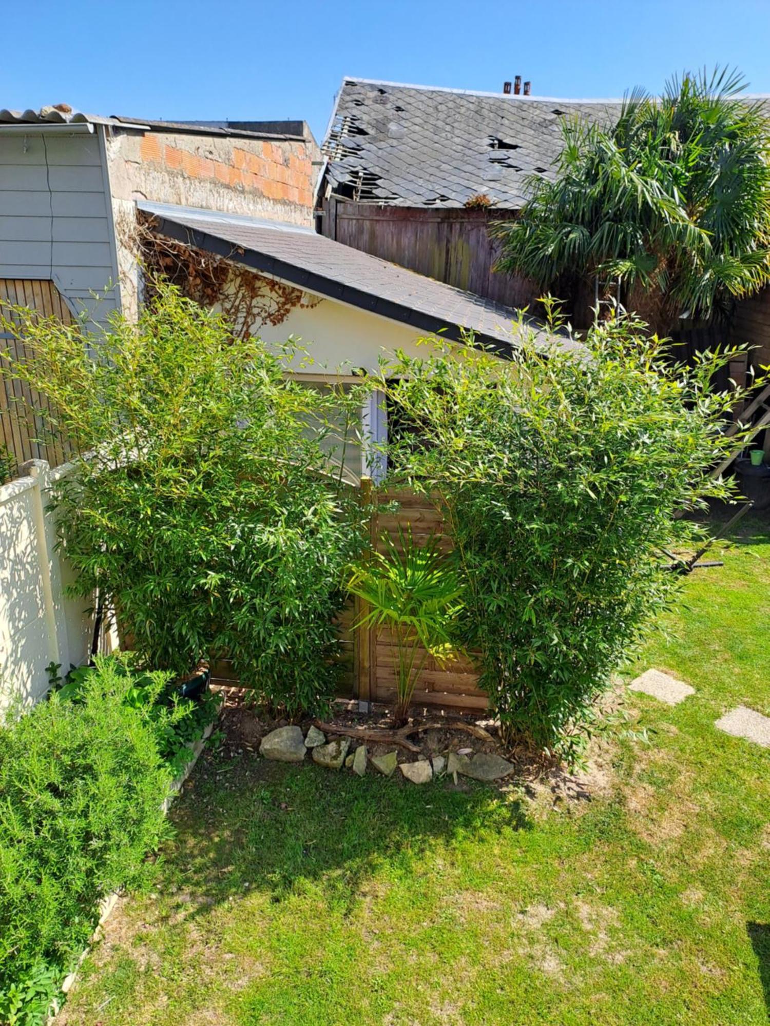 Joli Studio Au Calme Dans Un Jardin Privatif Ouistreham Exterior foto